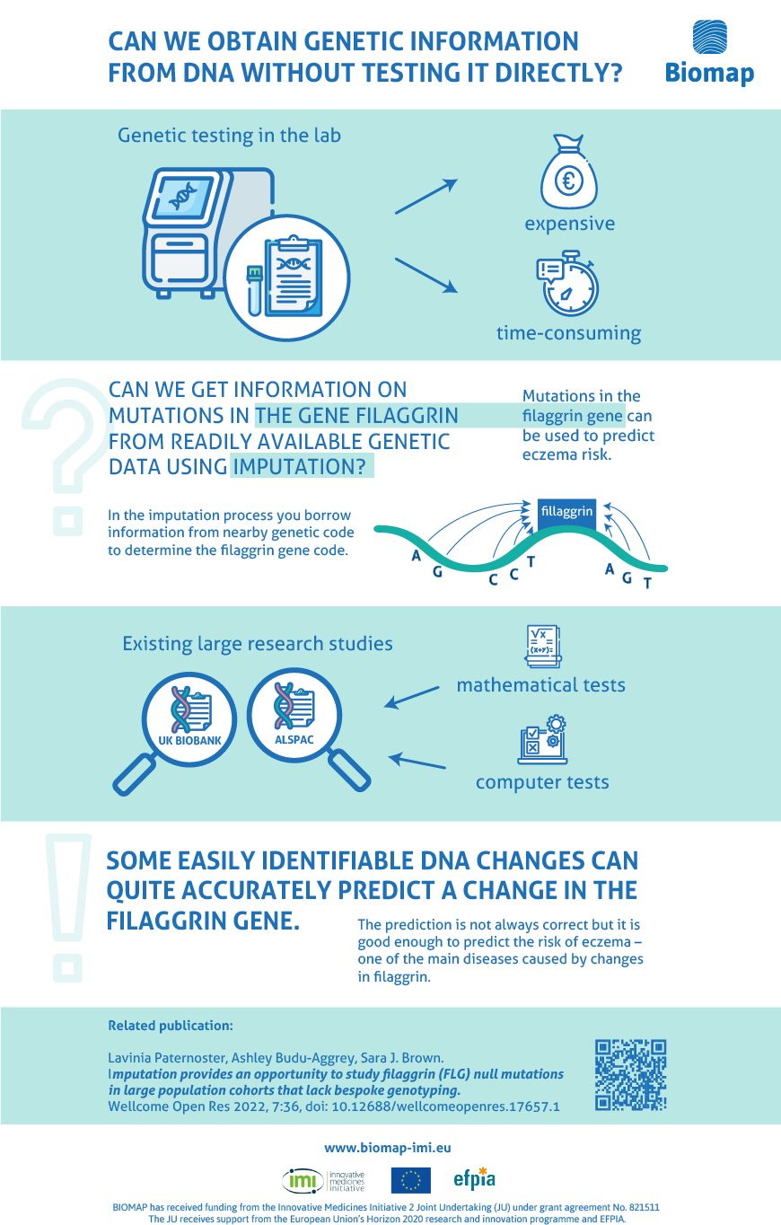 Can we obtain genetic information from DNA without testing it directly?